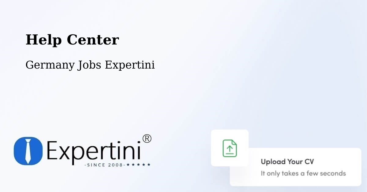 Help Center – Calden - Germany Jobs Expertini